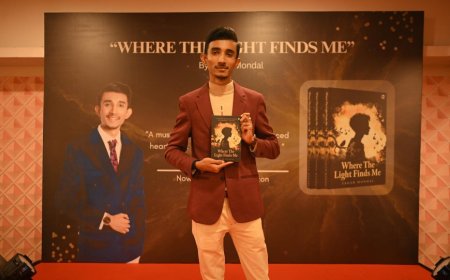 Sagar Mondal Shines Bright with Poetry Debut: Where the Light Finds Me