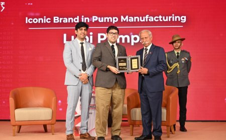 Lubi Pumps honoured as Iconic Brand in Pump Manufacturing