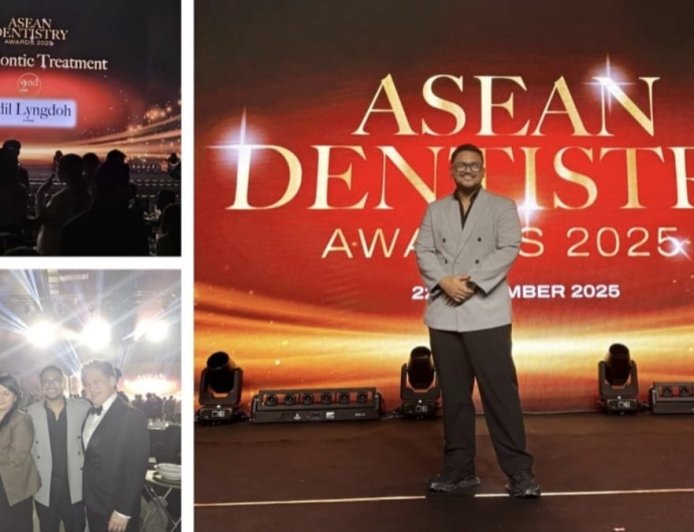 Guwahati Dentist Makes History with Double Win at ASEAN Dentistry Awards 2025