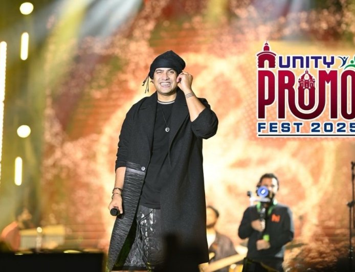 Unity Fest Concludes on a High Note with Jubin Nautiyal Concert and Launch of ‘Unity’ Logo