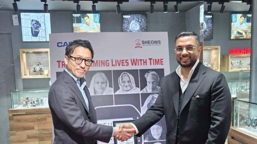 CASIO Collaborates with SHEOWS to Launch ‘Every Second Counts’ Campaign Supporting India’s Abandoned Elderly This Winter