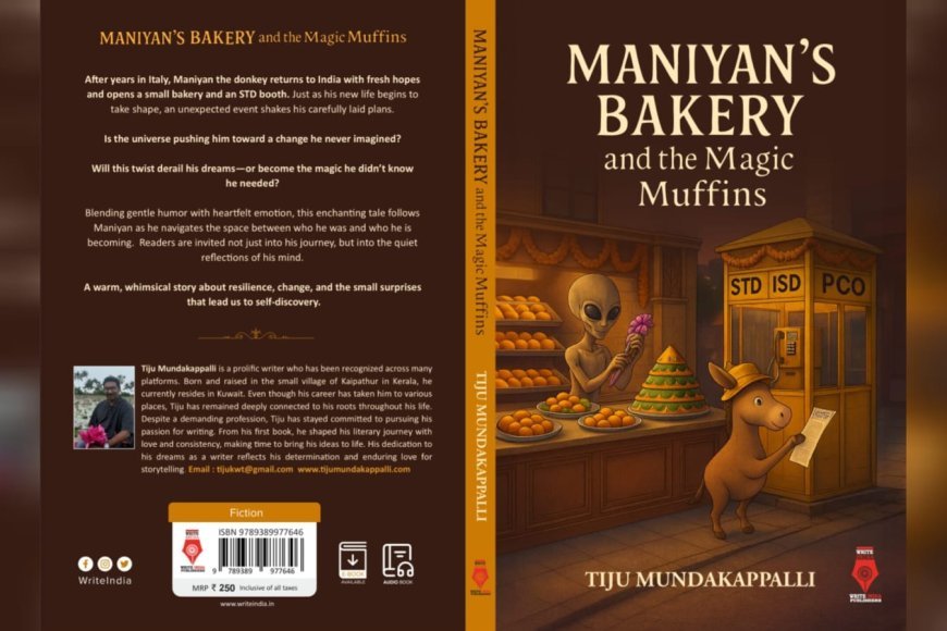 Maniyans bakery and the magic muffins.. A new release from the Maniyan series, by Tiju Mundakappalli