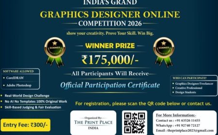 India’s Grand Online Graphic Designining Competition by The Print Place