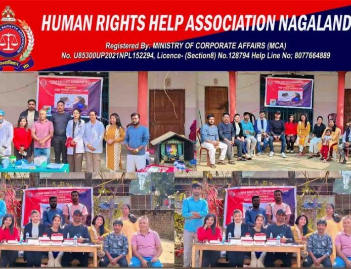 Free Thyroid Screening Camp Organised by HRHAN Draws Massive Public Participation in Dimapur