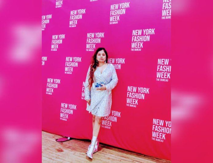 Ms Haryana and Her Mesmerizing Cinematic Fashion and Radiant Presence at New York Fashion Week in New York