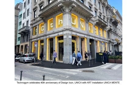 Technogym celebrates 40th anniversary of Design Icon, UNICA with ART Installation UNICA MENTE